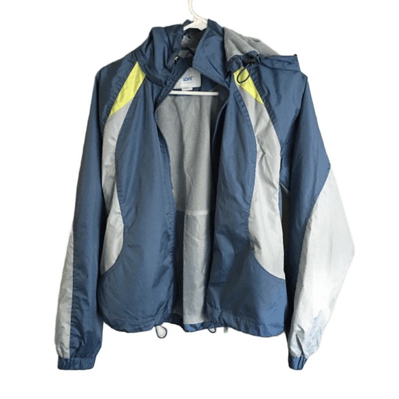 SPIRIT Vintage OUTWEAR LIGHT JACKET BLUE-LIME size S - Picture 2 of 11